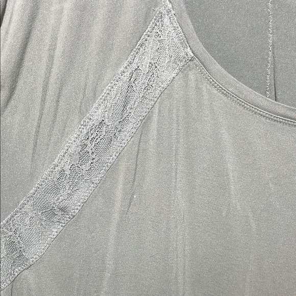 Kaari Blue Green Dolman Sleeve Relaxed Tee - Picture 3 of 6